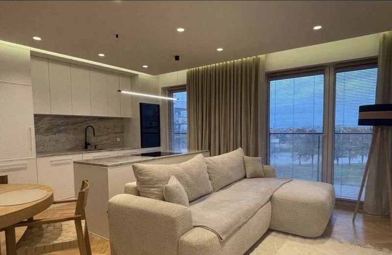 Location d’un appartement meublé et chaleureux de 4 pièces, 86 m², Wrocław, Pologne